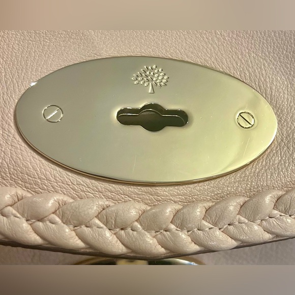 Mulberry Alexa Extra Large Blush Pink Leather Satchel & Crossbody Handbag - Picture 8 of 13